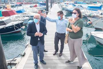  El Cabildo invertirá 1,6 millones en el Puerto de Taliarte para explotar su potencial pesquero, científico y deportivo/TA.